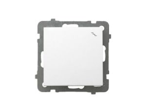 AS Łącznik schodowy pojedynczy do ramki biały ŁP-3G/m/00