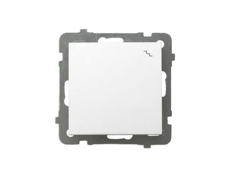 AS Łącznik schodowy pojedynczy do ramki biały ŁP-3G/m/00