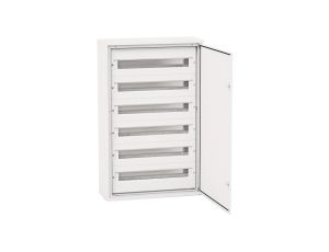 Rozdzielnica p/t aluminiowy front 6x24 DARP-144 (N+PE) Quitelina 9.624