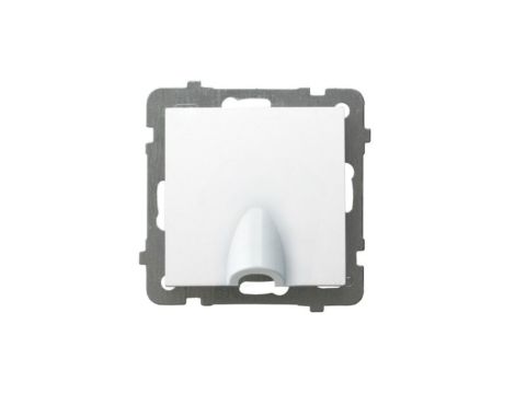 AS Wpust do przewodów przyłącz kablowy biały GPPK-1G/M/00