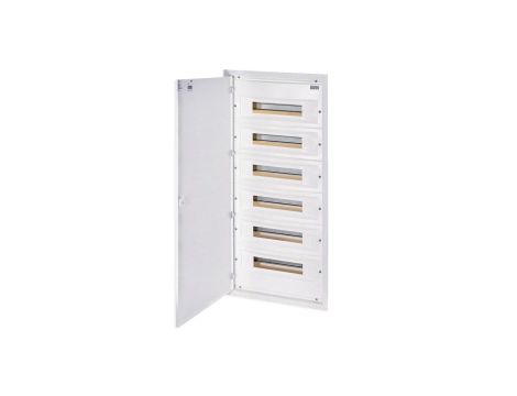 Rozdzielnica p/t metalowy front 6x18 ERP18-6 (N+PE) DIDO 001101218