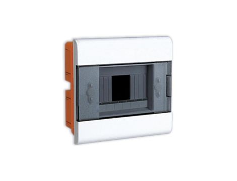 Rozdzielnica podtynkowa 1x6 IP40 dymna SRp-6 (N+PE) 2.1