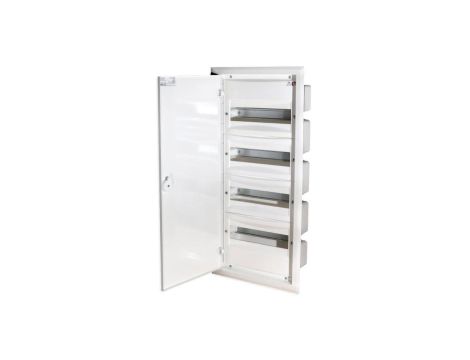 Rozdzielnica p/t metalowy front 4x12 ERP12-4 (N+PE) DIDO 001101206
