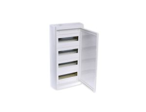 Rozdzielnica natynkowa 4x12 IP40 biała Nedbox 601239