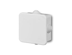 Puszka elektroinstalacyjna odgałęźna natynkowa IP44 biała 0242-00