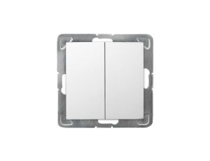 IMPRESJA Łącznik schodowy podwójny do ramki biały ŁP-10Y/m/00