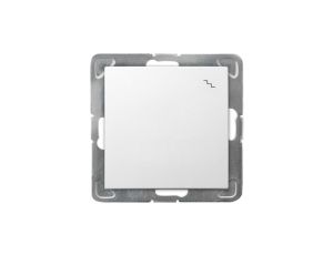 IMPRESJA Łącznik schodowy pojedynczy do ramki biały ŁP-3Y/m/00