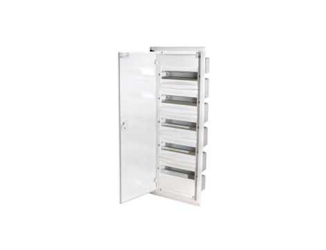 Rozdzielnica p/t metalowy front 5x12 ERP12-5 (N+PE) DIDO 001101298
