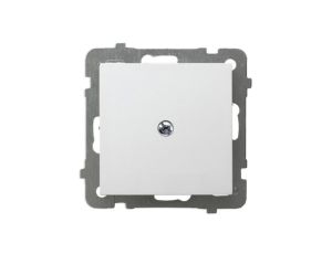 AS Zaślepka modułowa do ramek biała Z-1G/00