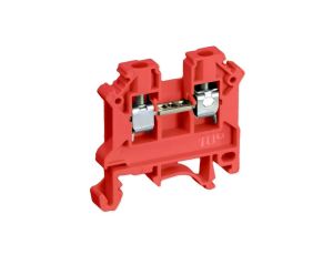 Złączka gwintowa szynowa 2-przewodowa 1-torowa ZUG 10mm2 czerwona 11521311