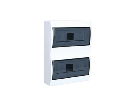 Rozdzielnica natynkowa 2x12 dymna RN-24 (N+PE) Fala 7.5