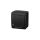 HERMES Gniazdo pojedyncze z klapką Z/U natynkowe IP44 czarne 0321-09