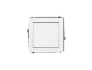 DECO Łącznik schodowy pojedynczy do ramki biały b/pikt DWP-3.1