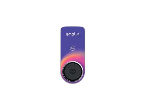 Stacja ładowania pojazdów Enel X JuiceBox Pro 3.01, 11 kW, 1-fazowy, wifi, LTE, SIM, RFID, EMM backend, z gniazdem