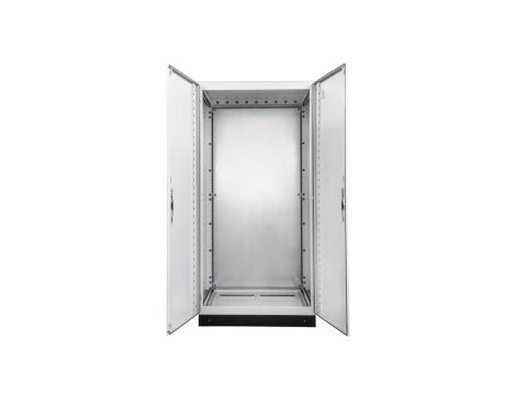 Szafka Obudowa 2000x1200x400 mm + płyta montażowa + cokół 100 mm, IP 55