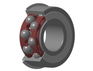 SNR - Łożysko skośne dwurzędowe 50 x 90 x 30,2