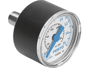 FESTO - Manometr (norma pneum.: EN 837-1) 0 x 0 x 0
