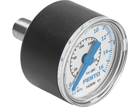 FESTO - Manometr (norma pneum.: EN 837-1) 0 x 0 x 0