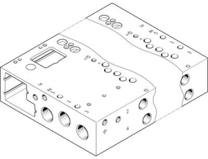 FESTO - Płyta zaworowa 0 x 0 x 0