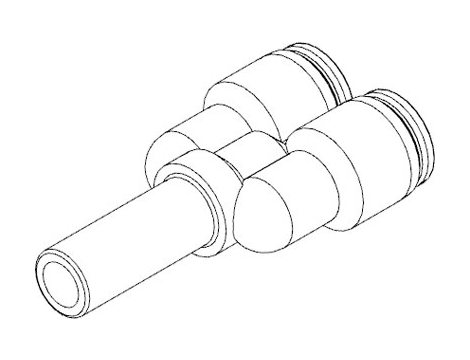FESTO - Trójnik – Trójnik wtykowy Y 6 x 6 x 0