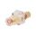 Gniazdo bananowe 3mm 60A 54,5mm czerwono-przezroczysty 20m CL159801A