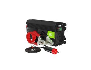 Przetwornica napięcia Inwerter Green Cell PRO 24V na 230V 500W/1000W Modyfikowana sinusoida