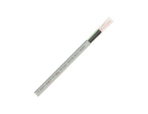 Kabel instalacyjny płaski EL-Instal HP HDHp 3x2,5mm2 szary 450/750V bezhalogenowy YDYp Dca drut Eltrim /100m/