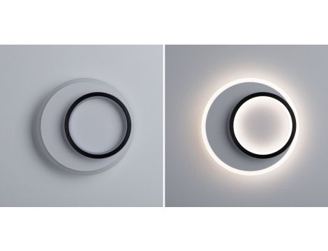 Lampa ścienna 2FORM LED 9,5W/7W 1190lm/870lm IP44 240mm 4000K 230V IP20 biały/ czarny / tworzywo sztuczne - 5