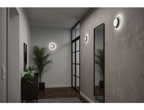 Lampa ścienna 2FORM LED 9,5W/7W 1190lm/870lm IP44 240mm 4000K 230V IP20 biały/ czarny / tworzywo sztuczne - 7