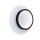 Lampa ścienna 2FORM LED 9,5W/7W 1190lm/870lm IP44 240mm 4000K 230V IP20 biały/ czarny / tworzywo sztuczne
