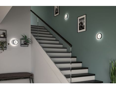 Lampa ścienna 2FORM LED 7W/5,5W 860lm/730lm 195x230mm 4000K 230V IP20 biały/ czarny / tworzywo sztuczne - 8