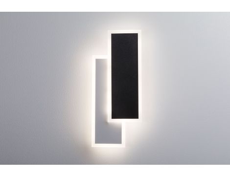 Lampa ścienna 2FORM LED 8W/8W 1010lm/1010lm IP44 150x350mm 4000K 230V IP20 biały/ czarny / tworzywo sztuczne - 3