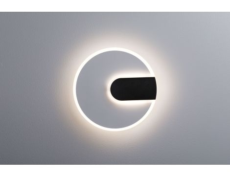 Lampa ścienna 2FORM LED 9W/3,5W 1160lm/430lm IP44 240mm 4000K 230V IP20 biały/ czarny / tworzywo sztuczne - 4