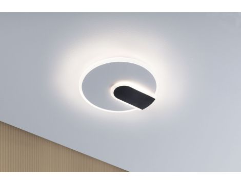 Lampa ścienna 2FORM LED 9W/3,5W 1160lm/430lm IP44 240mm 4000K 230V IP20 biały/ czarny / tworzywo sztuczne - 5