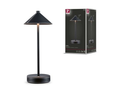 Lampka stołowa akumulatorowa PELLINI LED DIM USB-C 2W 300lm 3000/4000/6500K IP20 czarny matowy / materiał / metal - 15