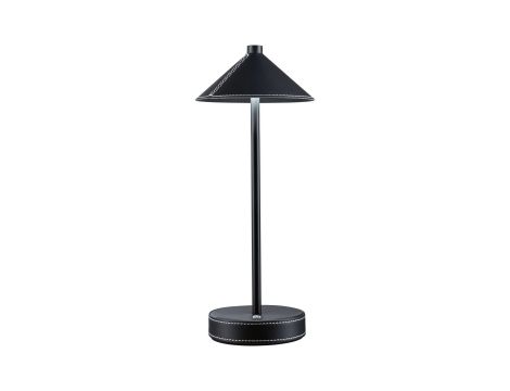 Lampka stołowa akumulatorowa PELLINI LED DIM USB-C 2W 300lm 3000/4000/6500K IP20 czarny matowy / materiał / metal - 7