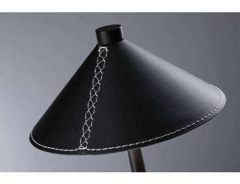 Lampka stołowa akumulatorowa PELLINI LED DIM USB-C 2W 300lm 3000/4000/6500K IP20 czarny matowy / materiał / metal - 3