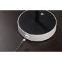 Lampka stołowa akumulatorowa PELLINI LED DIM USB-C 2W 300lm 3000/4000/6500K IP20 czarny matowy / materiał beż / metal - 12