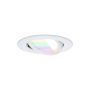 Zestaw wychylnych opraw wpuszczanych LED Nova Coin SH Zigbee RGBW  DIM okrągła 84mm 100° 3x6W 3x500lm 2200 - 6500 K IP23 230V Biały mat / aluminium - 4