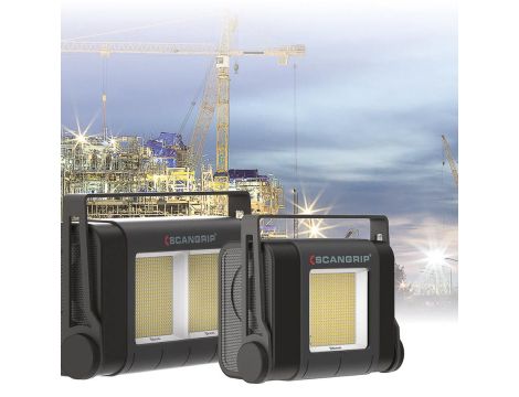 Lampa do oświetlania dużych obszarów roboczych 40000 lm Scangrip SITE LIGHT 40 03.5268 w walizce transportowej 49.0389 - 18