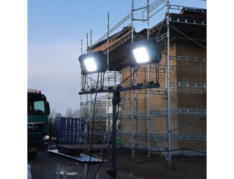 Lampa do oświetlania dużych obszarów roboczych 40000 lm Scangrip SITE LIGHT 40 03.5268 w walizce transportowej 49.0389 - 27