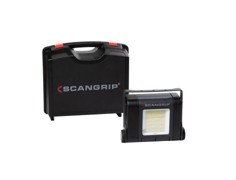 Lampa do oświetlania dużych obszarów roboczych 40000 lm Scangrip SITE LIGHT 40 03.5268 w walizce transportowej 49.0389