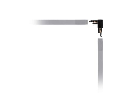 Łącznik szynowy L ściana sufit VEYA system 48V DC czarny matowy / tworzywo sztuczne - 3