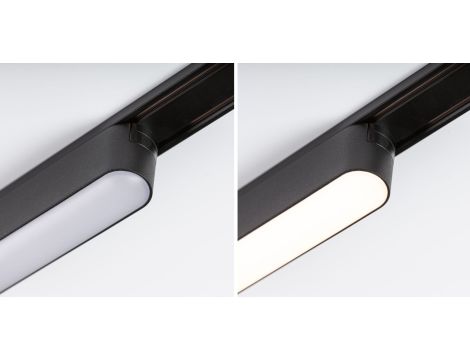 Oprawa na szynoprzewód VEYA JORIN LED 5W 650lm IP20 3000K 48V DC czarny matowy / aluminium - 5