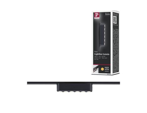 Oprawa na szynoprzewód VEYA LENSIA LED 6W 560lm IP20 3000K 48V DC  czarny matowy / aluminium - 9