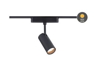 Reflektor na szynoprzewód VEYA ZENOR LED 7,5W 850lm IP20 3000K 48V DC czarny matowy / aluminium - image 2