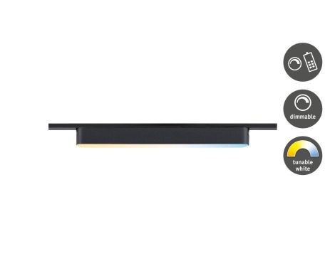 Oprawa na szynoprzewód VEYA JORIN LED 10W 1500lm IP20 2700K-6500K 48V DC czarny matowy / aluminium - 2