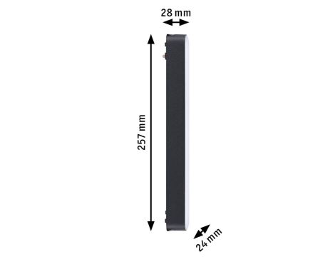 Oprawa na szynoprzewód VEYA JORIN LED 10W 1500lm IP20 2700K-6500K 48V DC czarny matowy / aluminium - 9