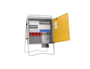 Rozdzielnica budowlana elBOX-XL Z125-004006 IP44 zaciski 5x95 mm2, gn. 6xGK 230V 16A, 4xCEE 32A, 3xRCCB 6kA 76551012