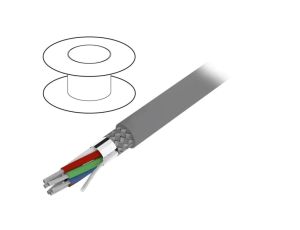 6342-SL005 Przewód na rolce 30,5m Alpha Essential 6x22AWG PVC ciemnoszary 300V